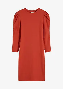 Geribde jurk van jersey, bonprix