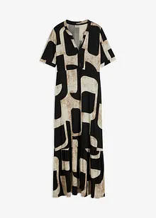 Gedessineerde maxi jurk, bonprix