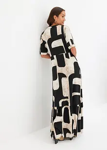 Gedessineerde maxi jurk, bonprix