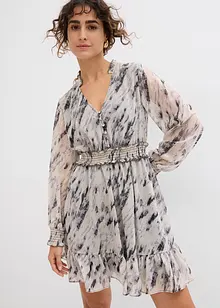Jurk van chiffon, bonprix