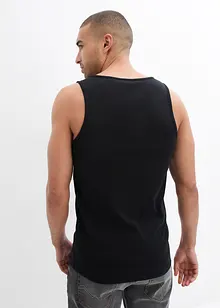 Geribde tanktop (set van 3), bonprix