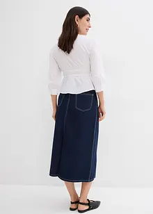 Midi spijkerrok, mid waist, bonprix