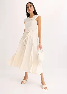 Shirt van een elastische katoenmix met een twist, bonprix