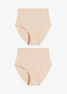 Naadloze slip, licht corrigerend ( set van 2), bonprix