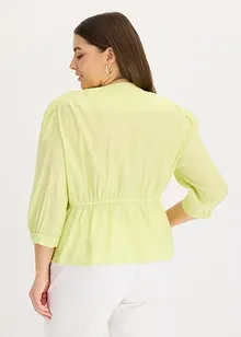 Blousetop van gestructureerde crinkle, bonprix