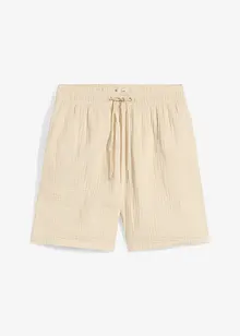 Mousseline short van katoen, bonprix
