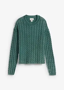 Oversized trui van puur katoen, bonprix