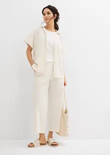 Blouse van seersucker, bonprix