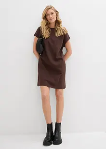 Mini jurk van stevig biologisch katoen, bonprix