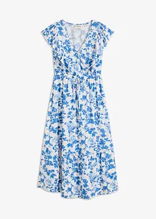 Midi jurk van soepele viscose, bonprix