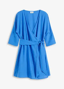 Mini jurk met riem in wikkellook, bonprix