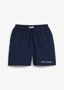 Sweat short met borduursel, bonprix