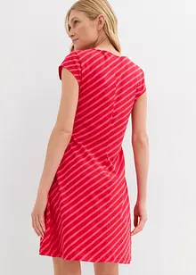 Jersey jurk in een aansluitend model, bonprix
