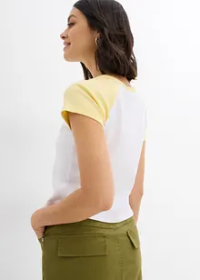 T-shirt met raglan mouwen, bonprix