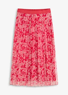 Plissé rok van jersey mesh, bonprix