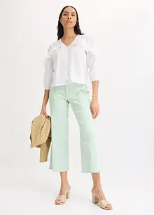 Lichte blouse met volants, bonprix