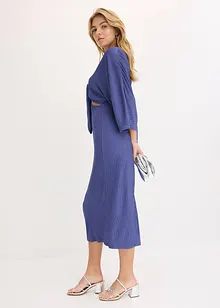 Midi jurk met cut-outs, bonprix
