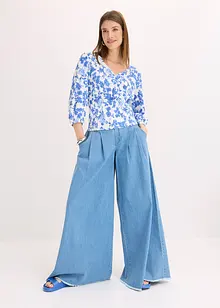 Gesmokt shirt, bonprix
