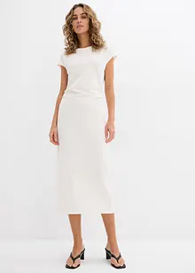 Midi jurk van soepel vallende viscose, bonprix