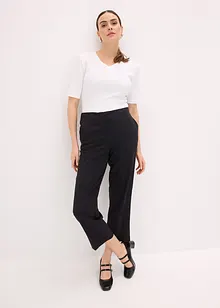3/4 broek met split, bonprix