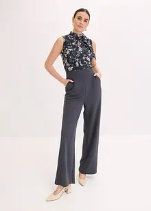 Jumpsuit met chiffon, bonprix