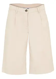 Wijde twill short, bonprix