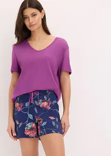 Shortama met viscose, bonprix