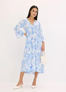 Gedessineerde tuniekjurk van soepele viscose, bonprix