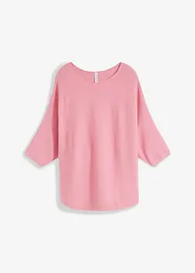 Geribde oversized trui in een viscosemix, bonprix