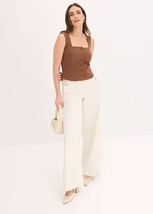 Blousetop met knopen, bonprix