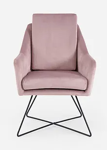 Fauteuil van fluweel, bonprix