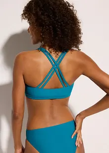 Bralette bikinitop met gekruiste bandjes, bonprix