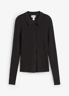 Gebreid vest van viscosemix, bonprix