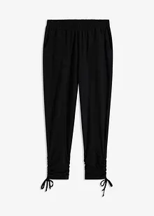 Jersey broek met rijgkoordjes, bonprix
