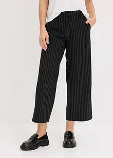 Culotte met krijtstrepen, bonprix