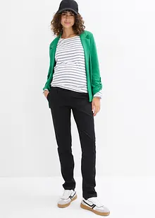 Elegante zwangerschapsbroek met rechte pijpen in een huidvriendelijke katoenmix, bonprix