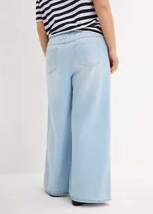 Wide leg jeans, mid waist, comfortabele band, bonprix