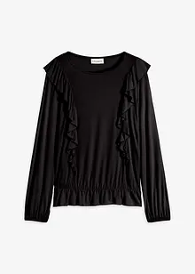 Shirt met volants, bonprix