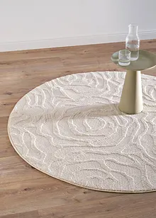 Rond vloerkleed met een bijzonder zacht oppervlak, bonprix