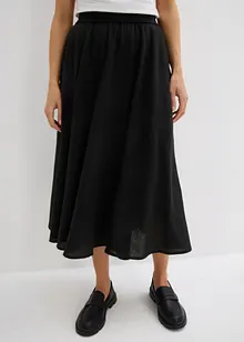Maxi rok met een comfortabele band, bonprix