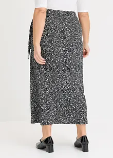 Jersey rok van gestructureerde crêpe, bonprix