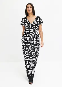 Gedessineerde jersey broek, bonprix