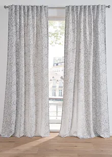 Jacquard gordijn met motief (1 stuk), bonprix