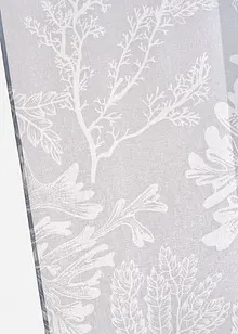 Transparant paneelgordijn met bloemenprint (1 stuk), bonprix