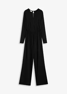 Jumpsuit met diepe V-hals, bonprix