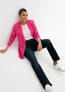 Straight jeans met mid waist, bonprix