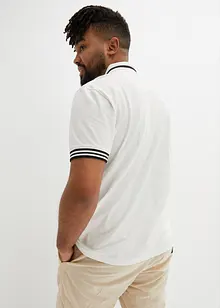 Piqué poloshirt met ritssluiting van katoen, bonprix