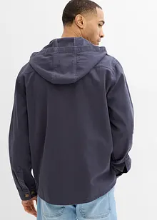 Overshirt met capuchon, bonprix