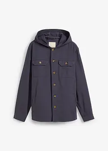 Overshirt met capuchon, bonprix