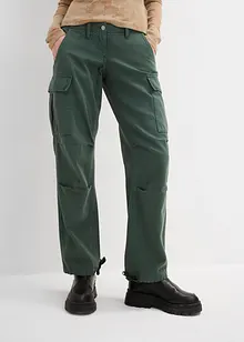 Cargo broek van puur katoen, bonprix